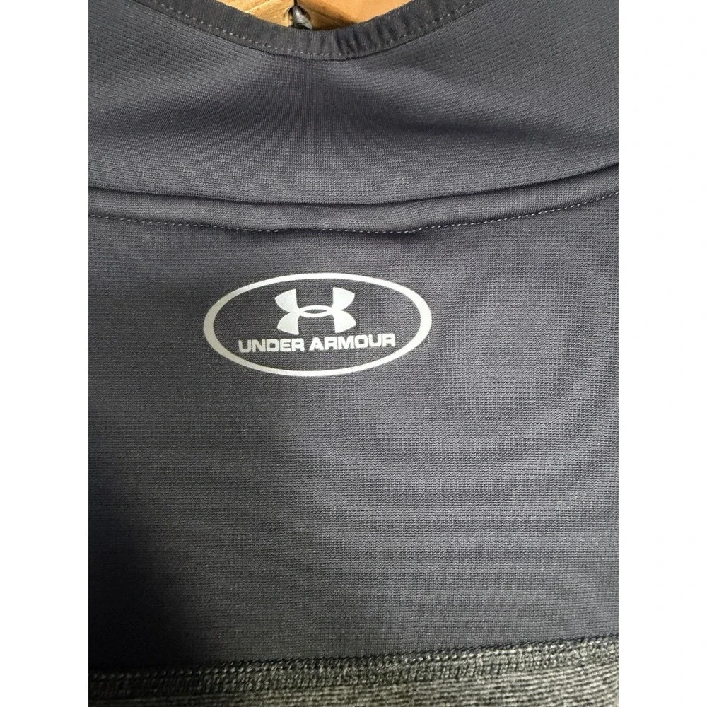 Mizzou Tigers 1/4 Zip Sweater Fleece Men's XL Gray Embroidered Pullover‎ Logo